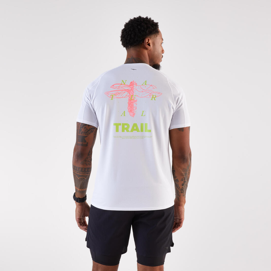 T-shirt de trail Homme, Kiprun Run 500