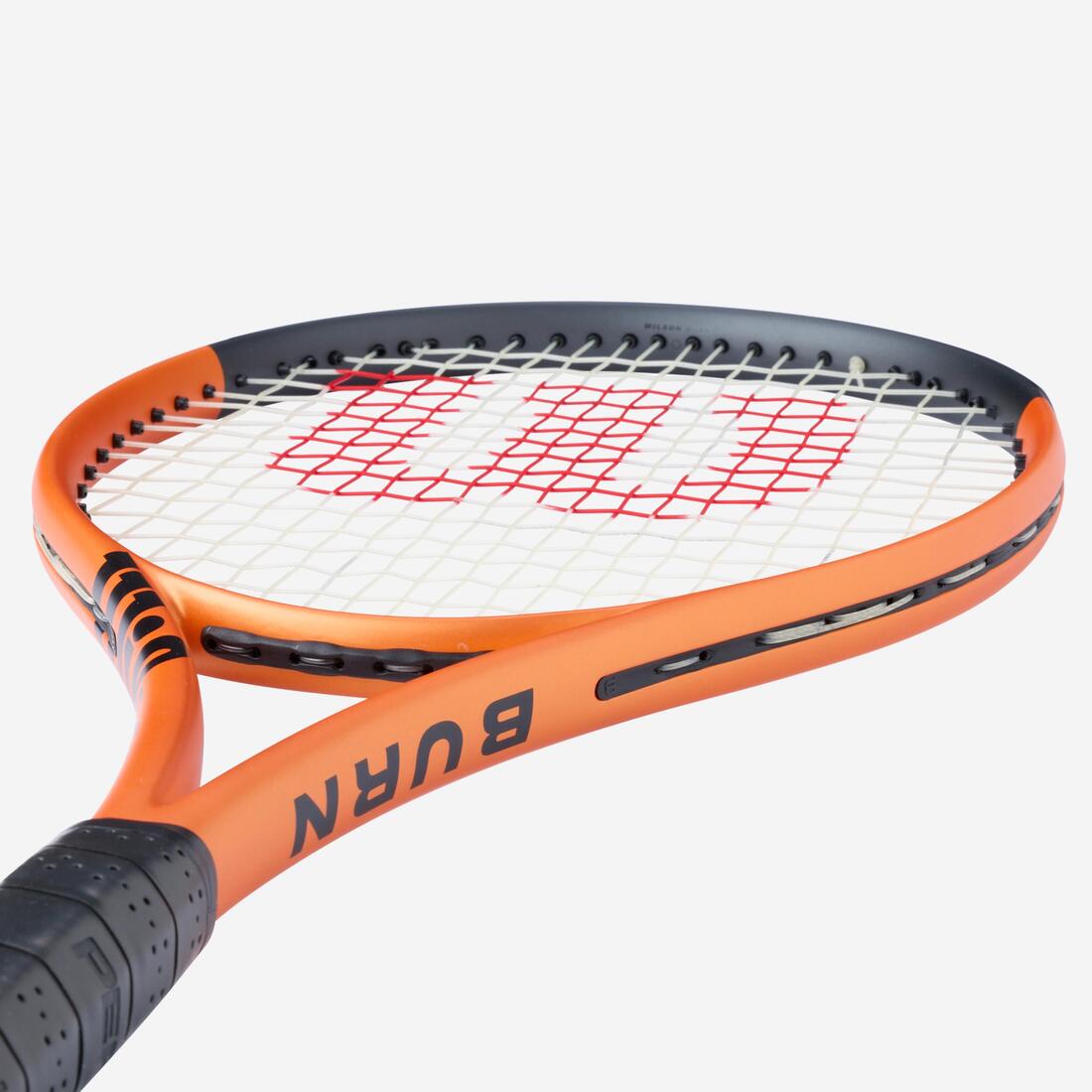 Raquette de tennis 280g adulte, Wilson burn 100LS V6.0 orange 280G