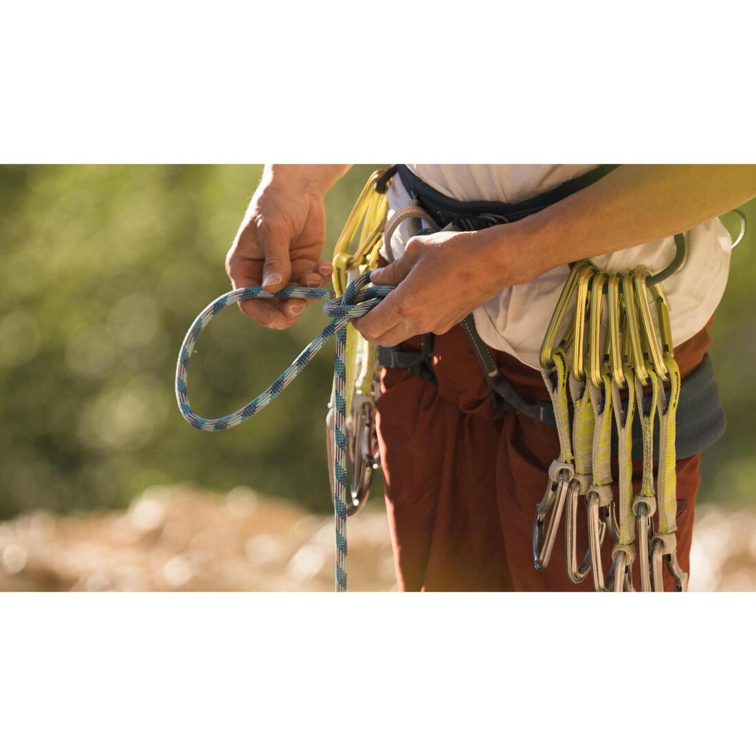 Corde d'escalade 9,5 mm x 70 m - vertika