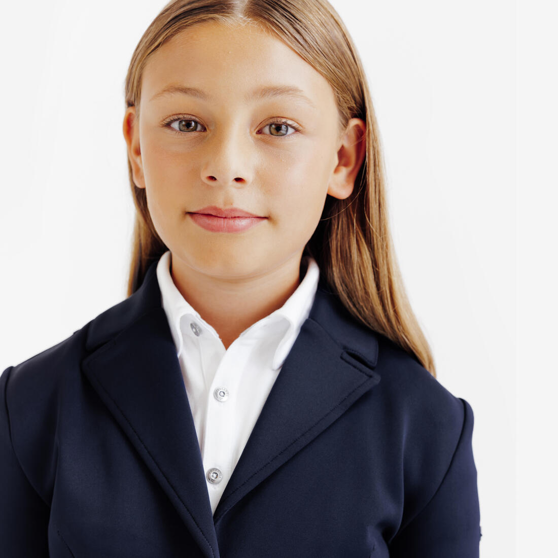 Veste de concours équitation Enfant - 500 marine