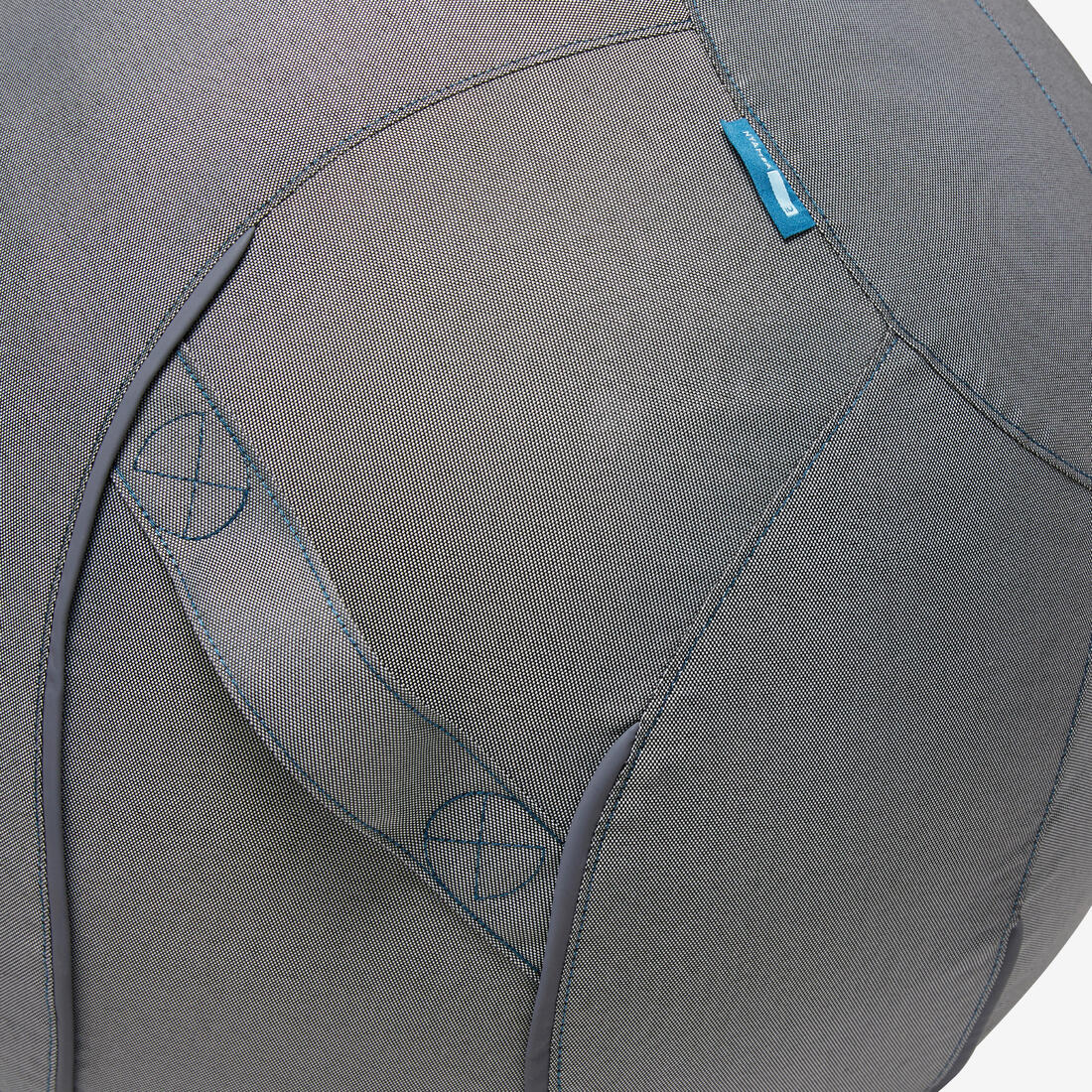 Housse de protection gym ball taille 1 55 cm, gris