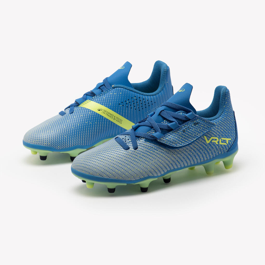 CHAUSSURES DE FOOTBALL ENFANT A SCRATCH VIRALTO I EASY FG NEBULA