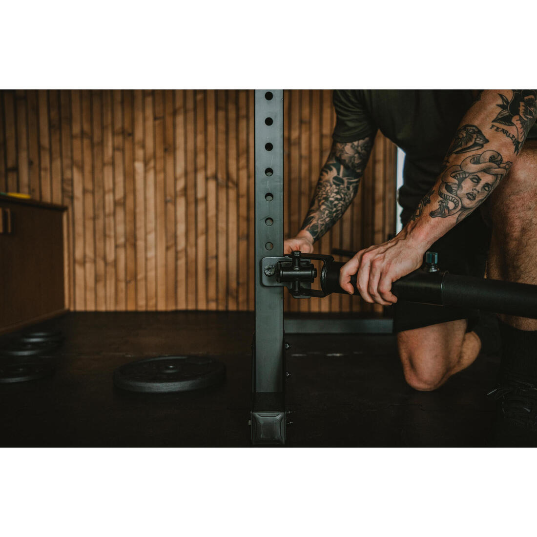 Rowing t-bar smart landmine musculation avec ou sans rack