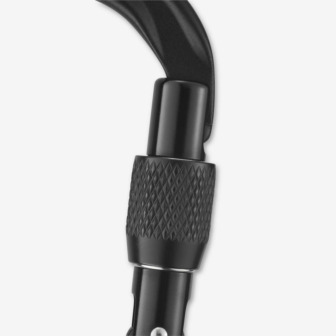 Mousqueton symétrique de sécurité d'escalade et alpinisme - oval keylock