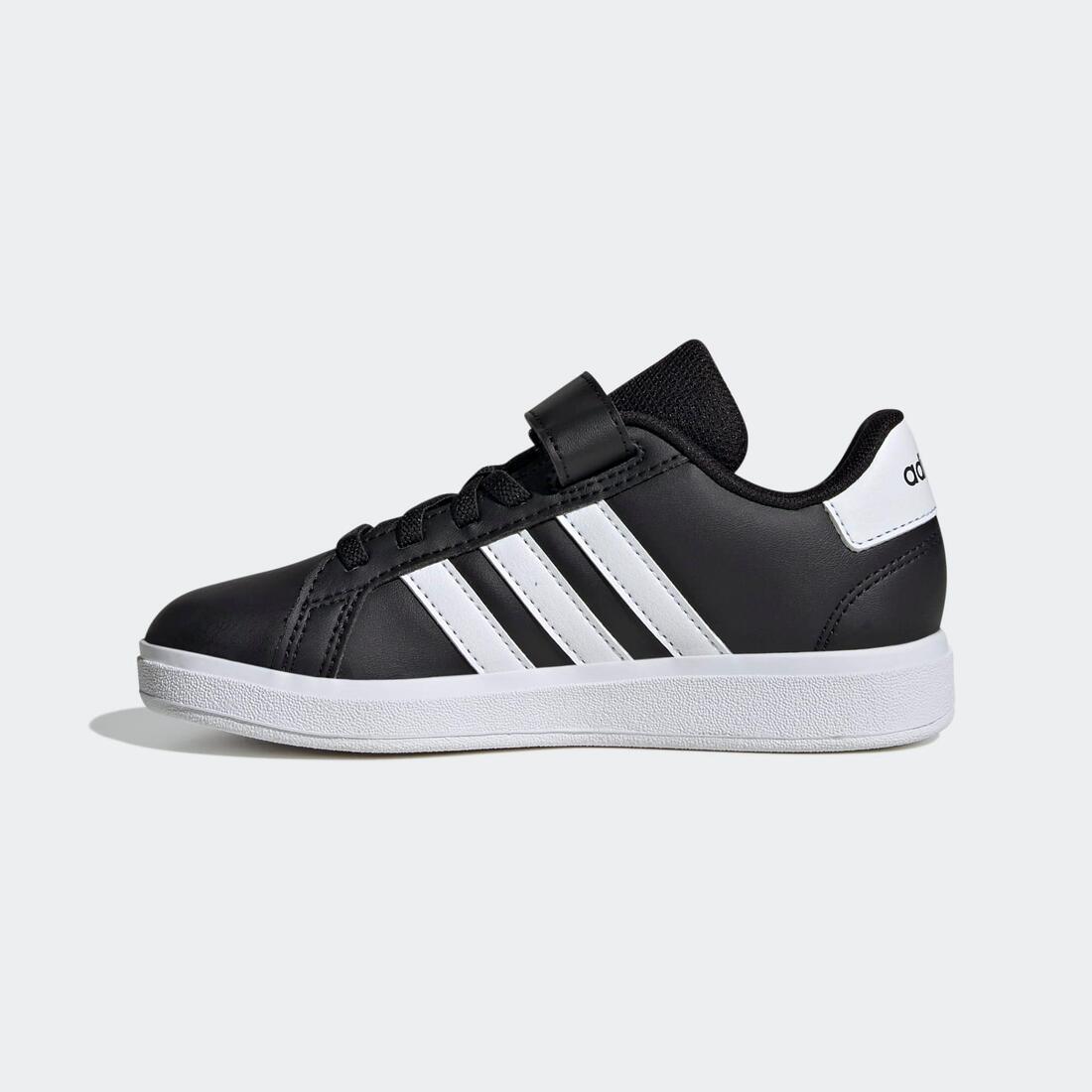 Chaussures Grand Court enfant, noir et