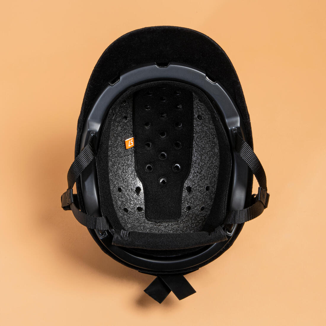 Casque équitation adulte et enfant - 140 velours noir