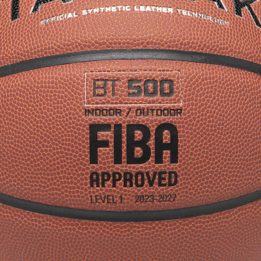 Ballon de basket enfant BT500 Touch taille 5 Orange.