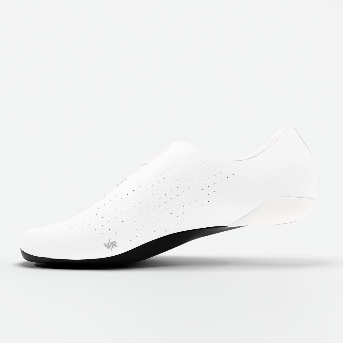 Chaussures vélo route van rysel RCR R blanches