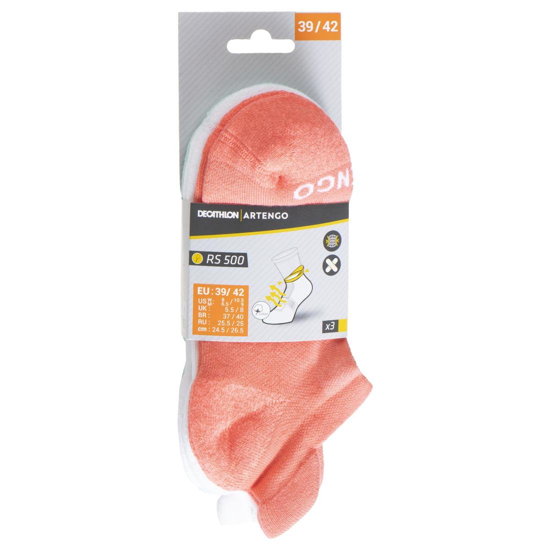 CHAUSSETTES DE SPORT BASSES RS 500 LOT DE 3