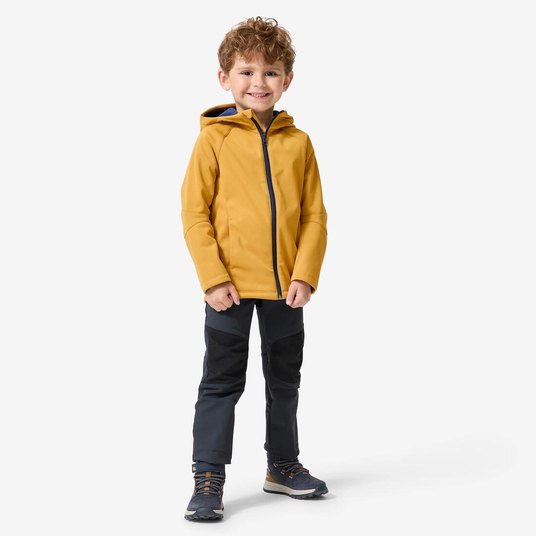 Veste softshell de randonnée enfant 2-6 ans, MH900