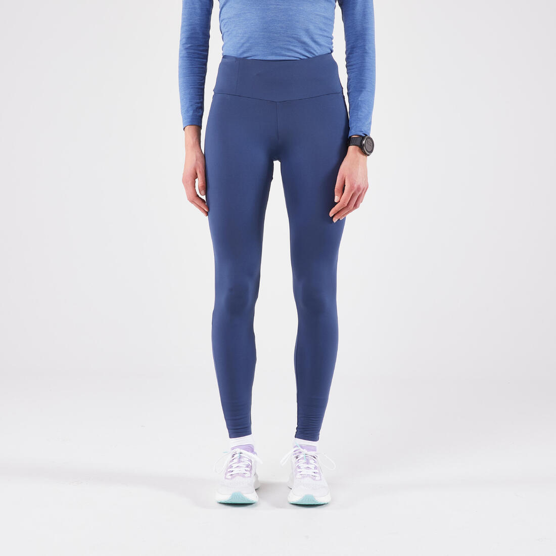 Legging chaud de running Femme, KIPRUN Run 500 Warm