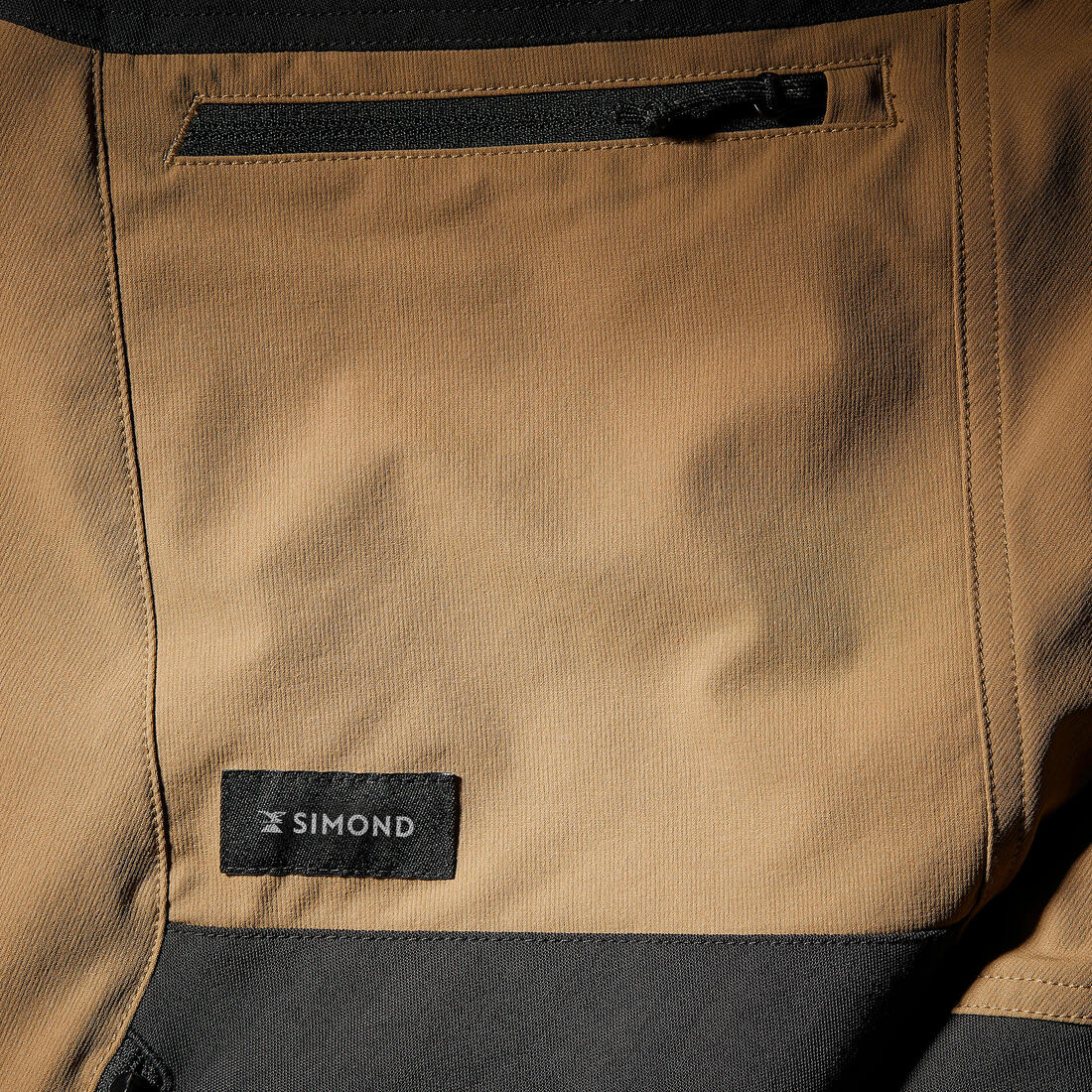 Pantalon de trek montagne déperlant et coupe-vent Homme - MT900
