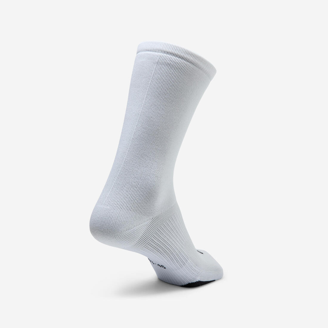 Chaussettes de fitness mi-mollet x5, noir imprimé