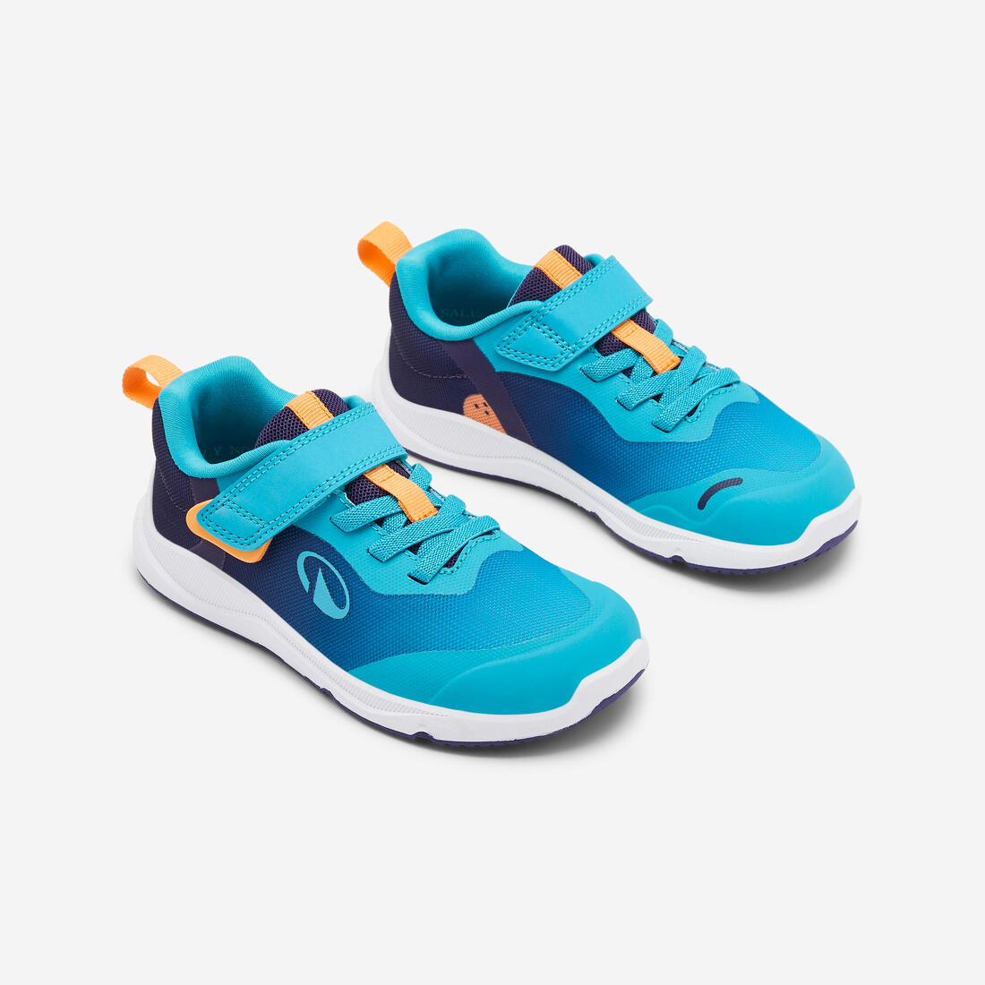 Chaussures Barefoot à scratch respirantes enfant, Stepper Sporty violet et