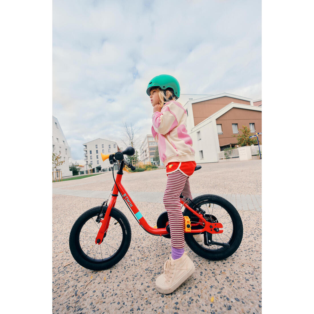 Casque velo enfant bol 47-59 cm, move 500