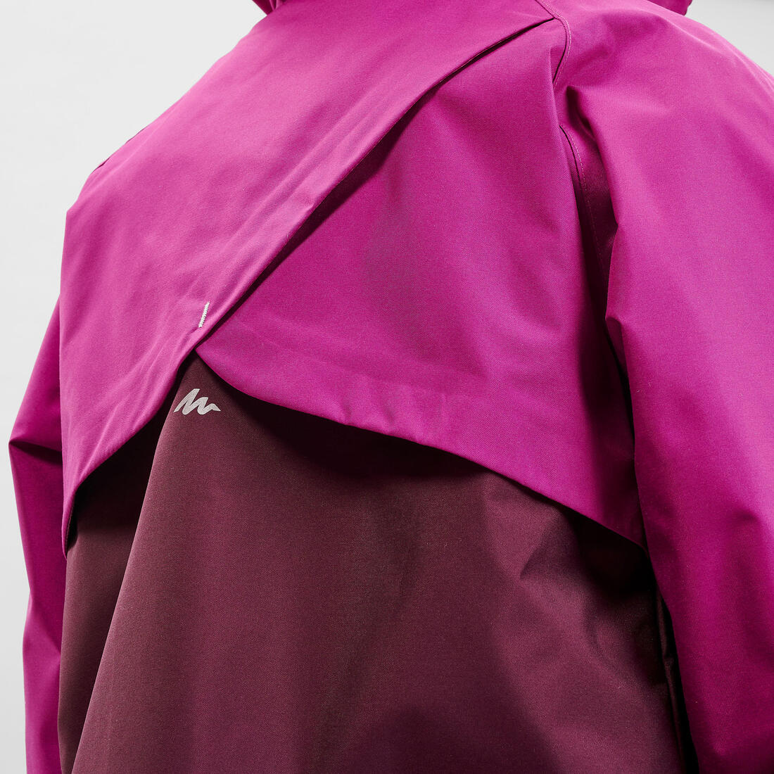 Veste imperméable de randonnée - MH500 violette - enfant 7-15 ans