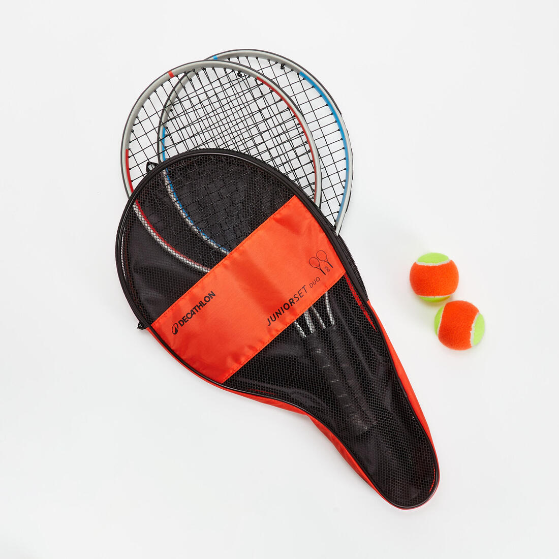 Set 2 Raquettes de tennis enfant Essential jr 21"  2 Balles 1 housse