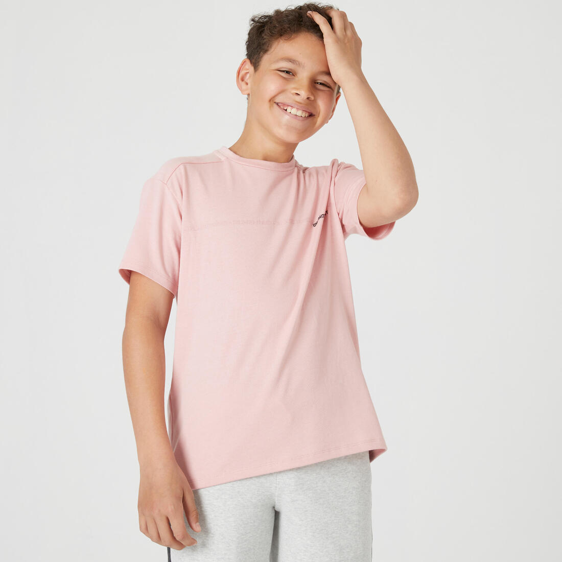 T-shirt enfant coton respirant - 500