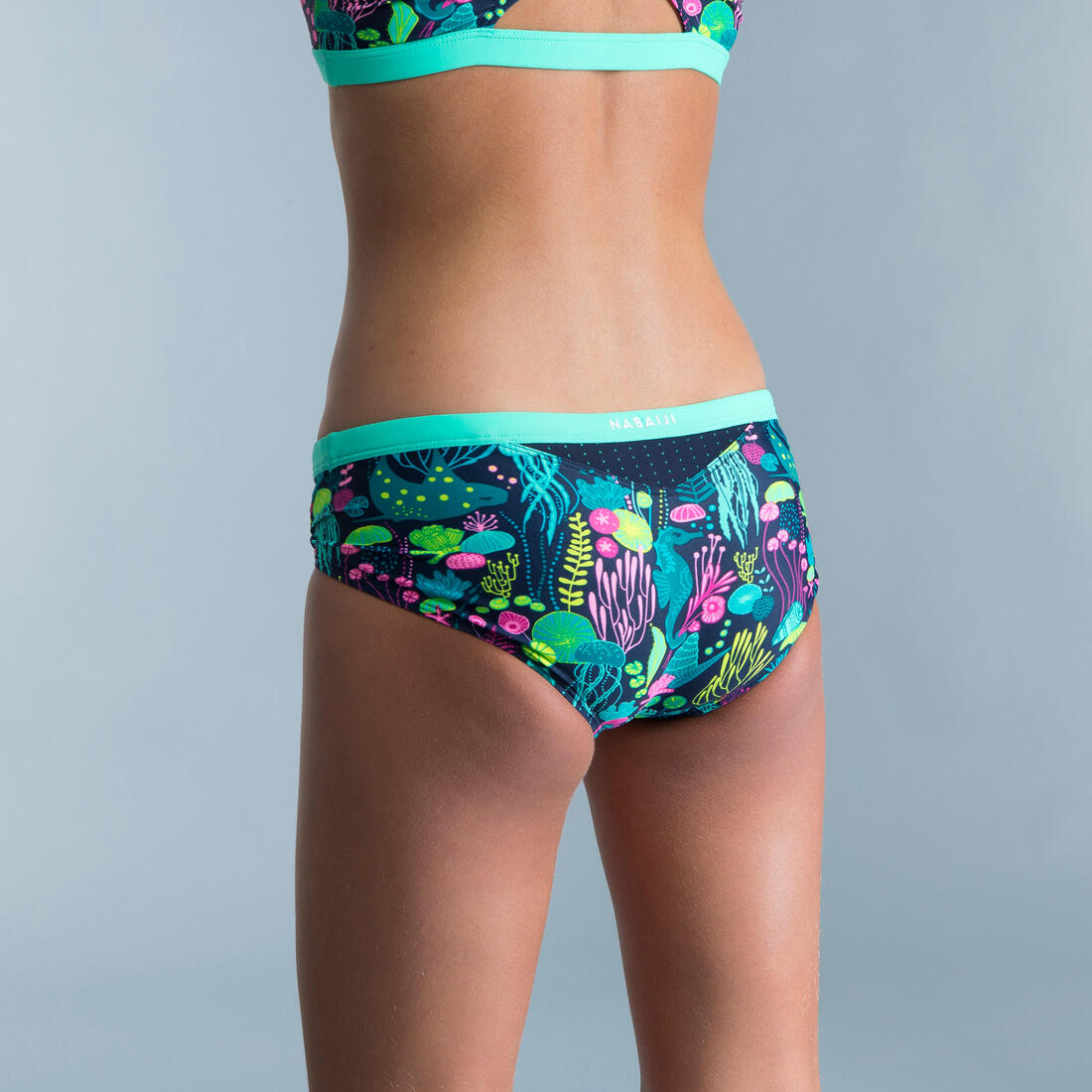 Bas de maillot de bain de natation fille Kamyleon Alg