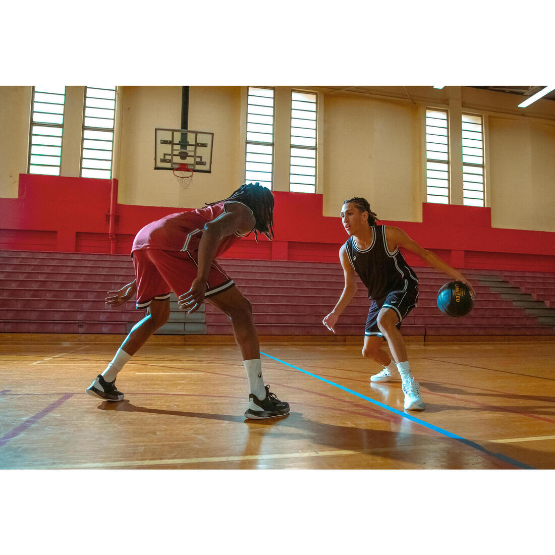 Maillot de Basketball sans manche réversible Adulte - TANK 500