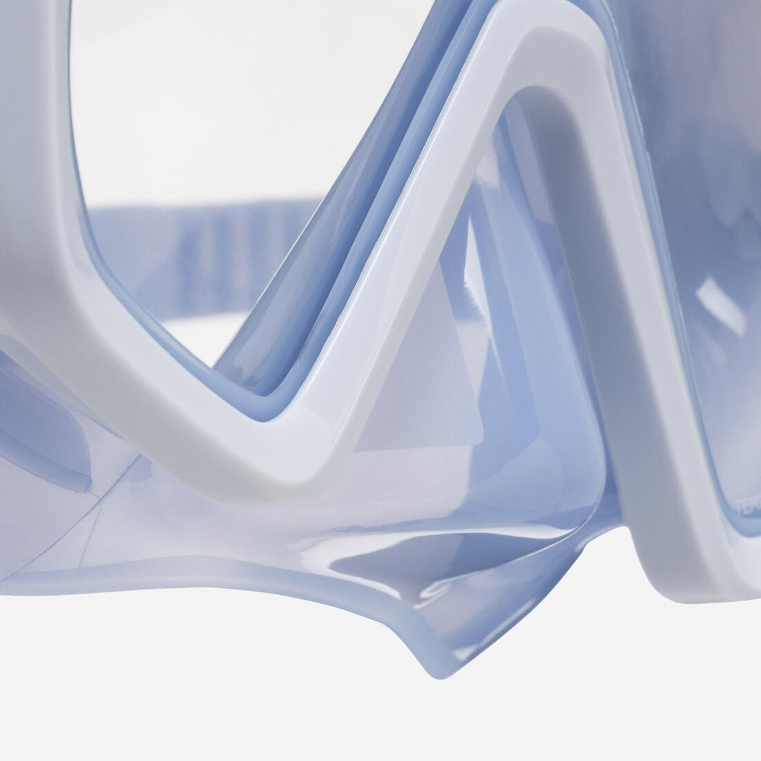 Masque de plongée anti buée, 100 Mono sangle silicone