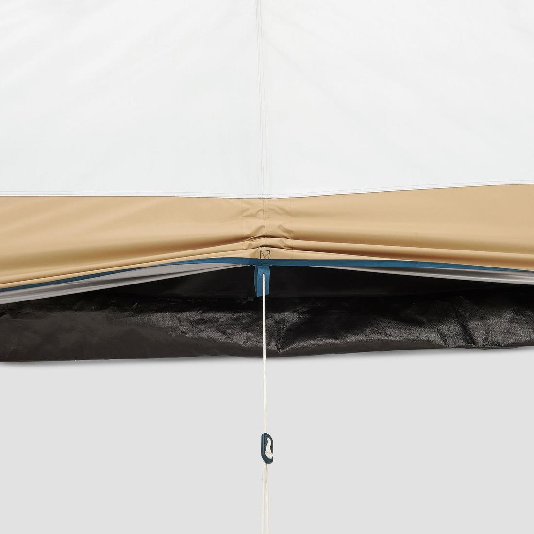 Tente de camping gonflable 4 places 2 chambres, Fresh & Black, Air Seconds 4.2