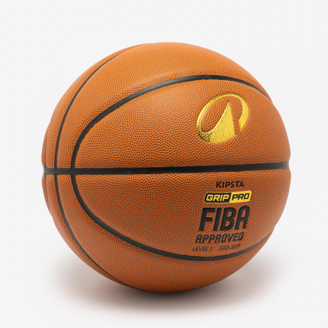 Ballon de basketball FIBA taille 7 - GRIP PRO BT900X marron