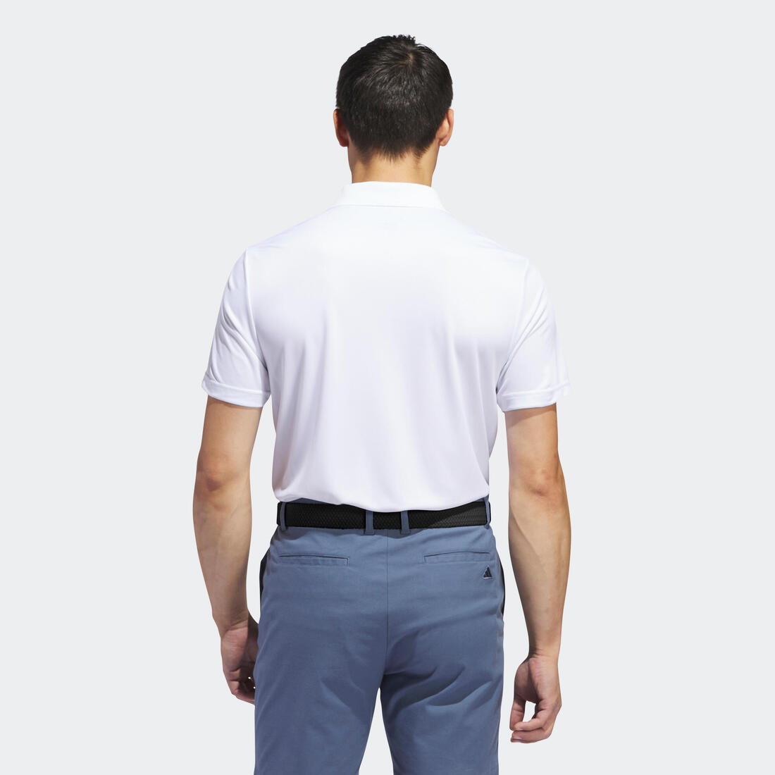 Polo de golf performance manches courtes homme - adidas blanc