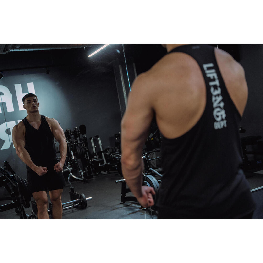 Débardeur stringer de musculation dos nageur homme
