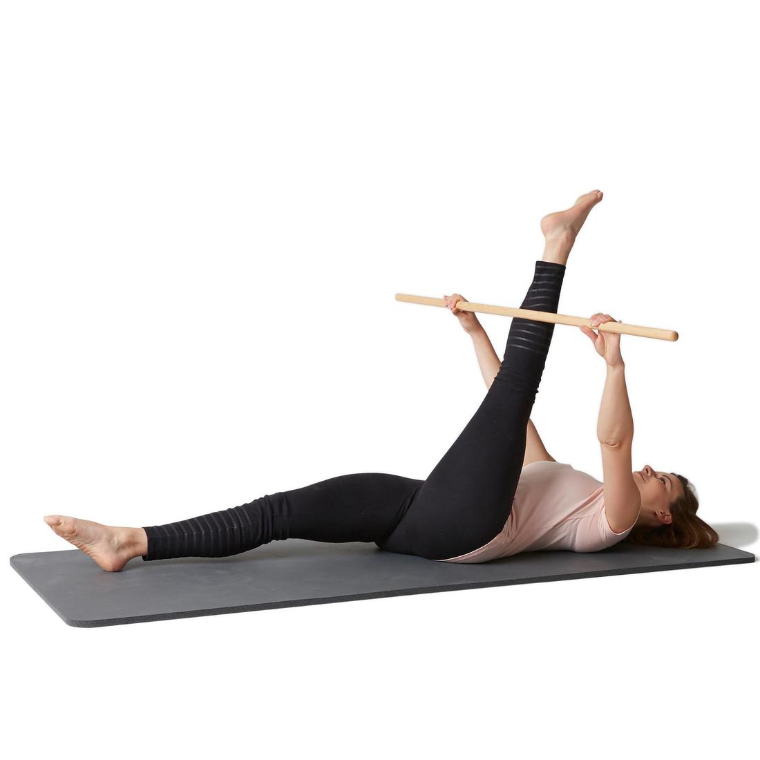 Bâton de bois fitness et mobilité