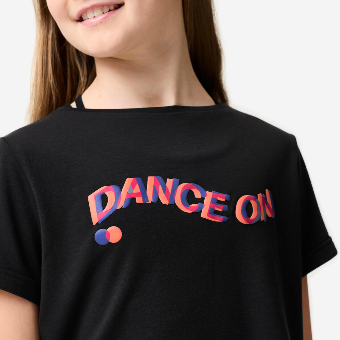 T-shirt danse modern jazz crop top fille