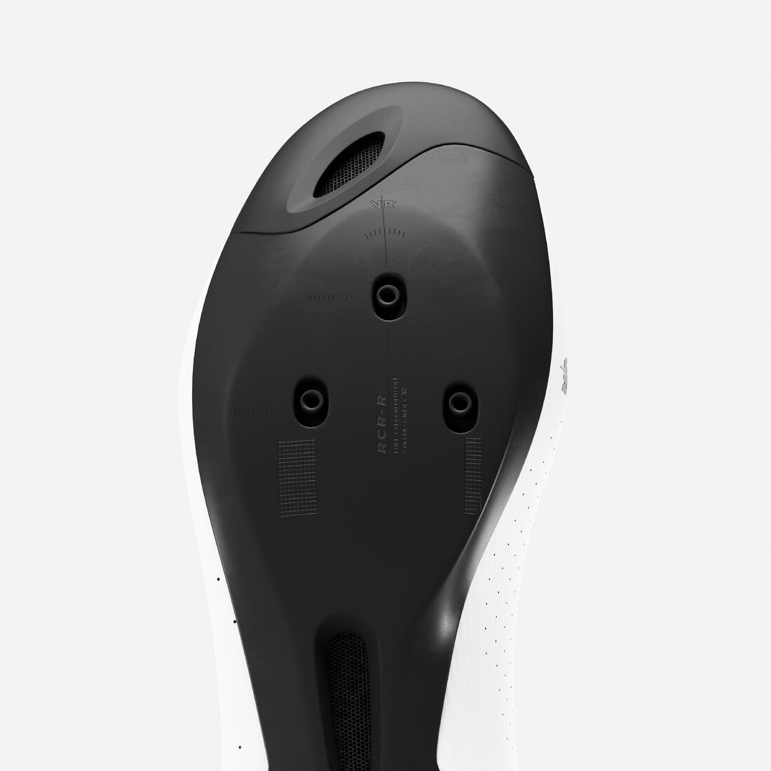 Chaussures vélo route van rysel RCR R blanches
