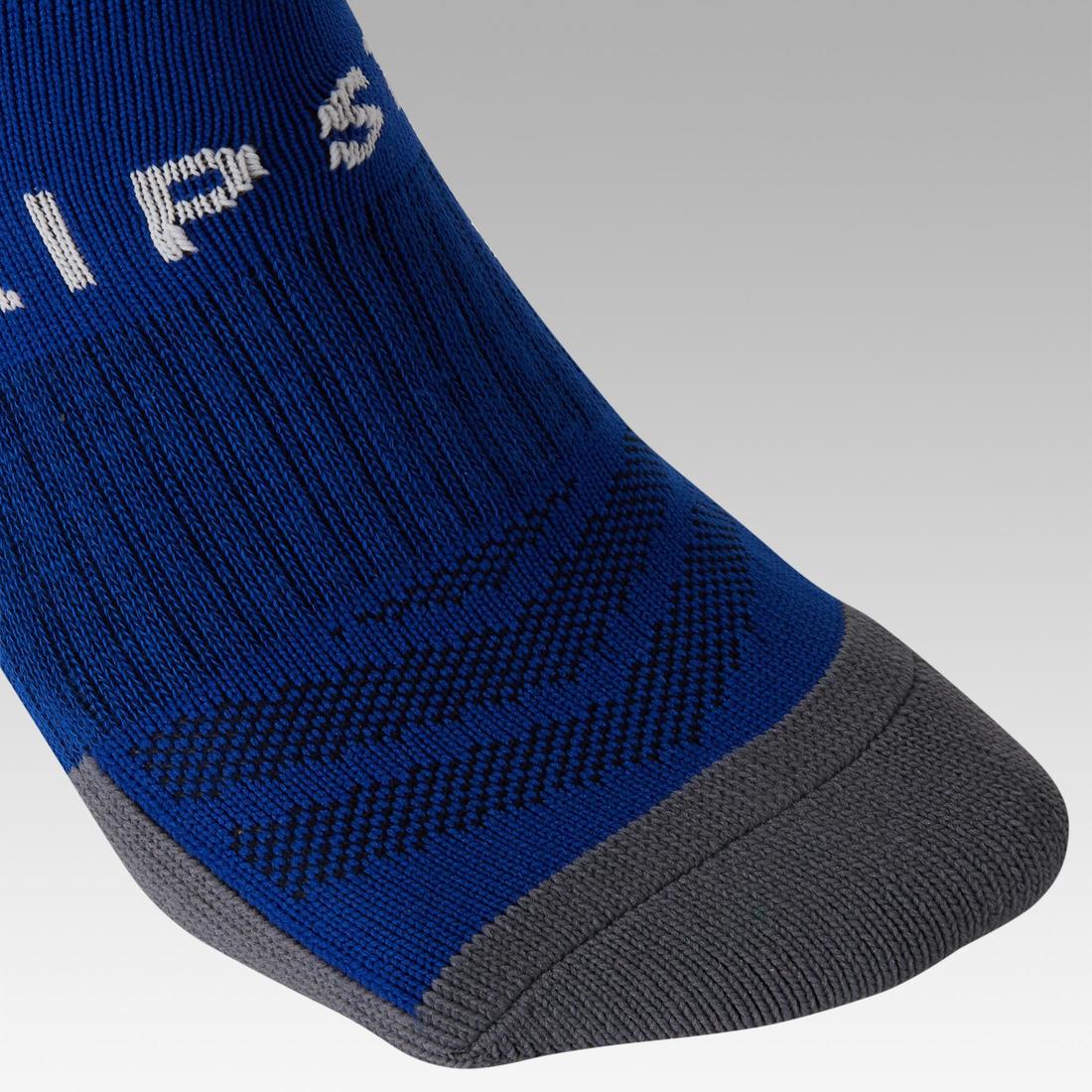 Chaussettes de football rayée enfant viralto club jr marine