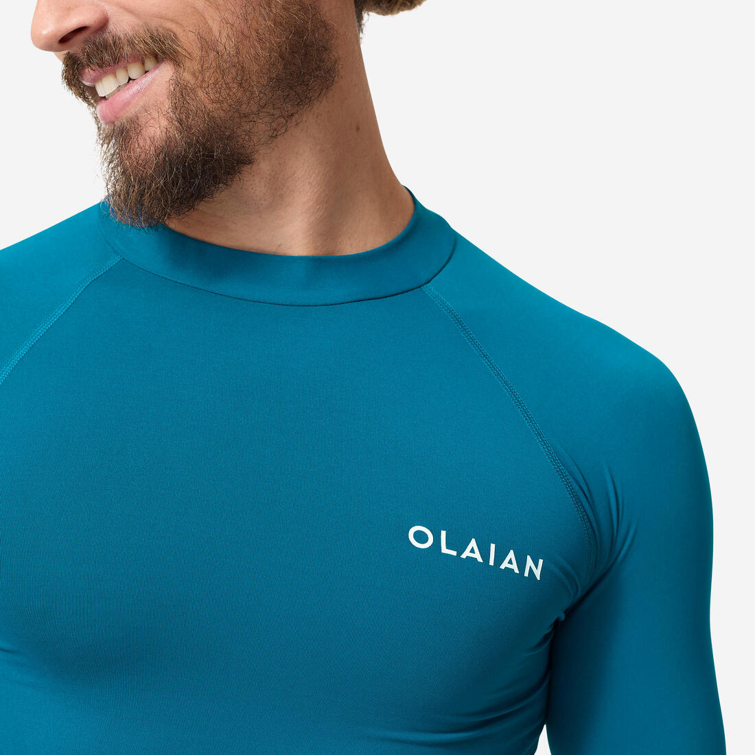 Tee shirt anti uv surf top 100 manches courtes homme
