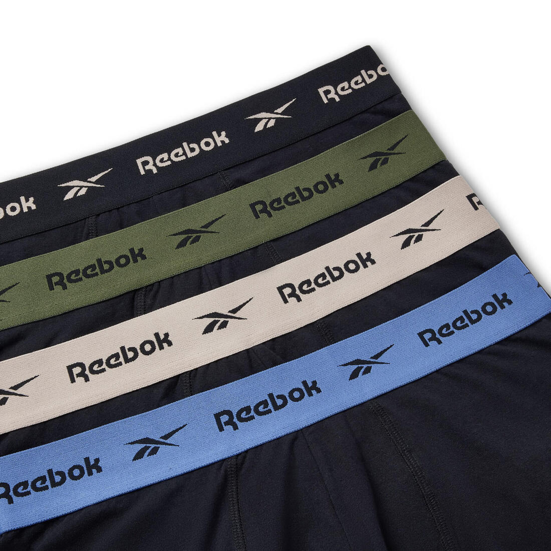 Caleçons en coton homme, noir, lot de 4
