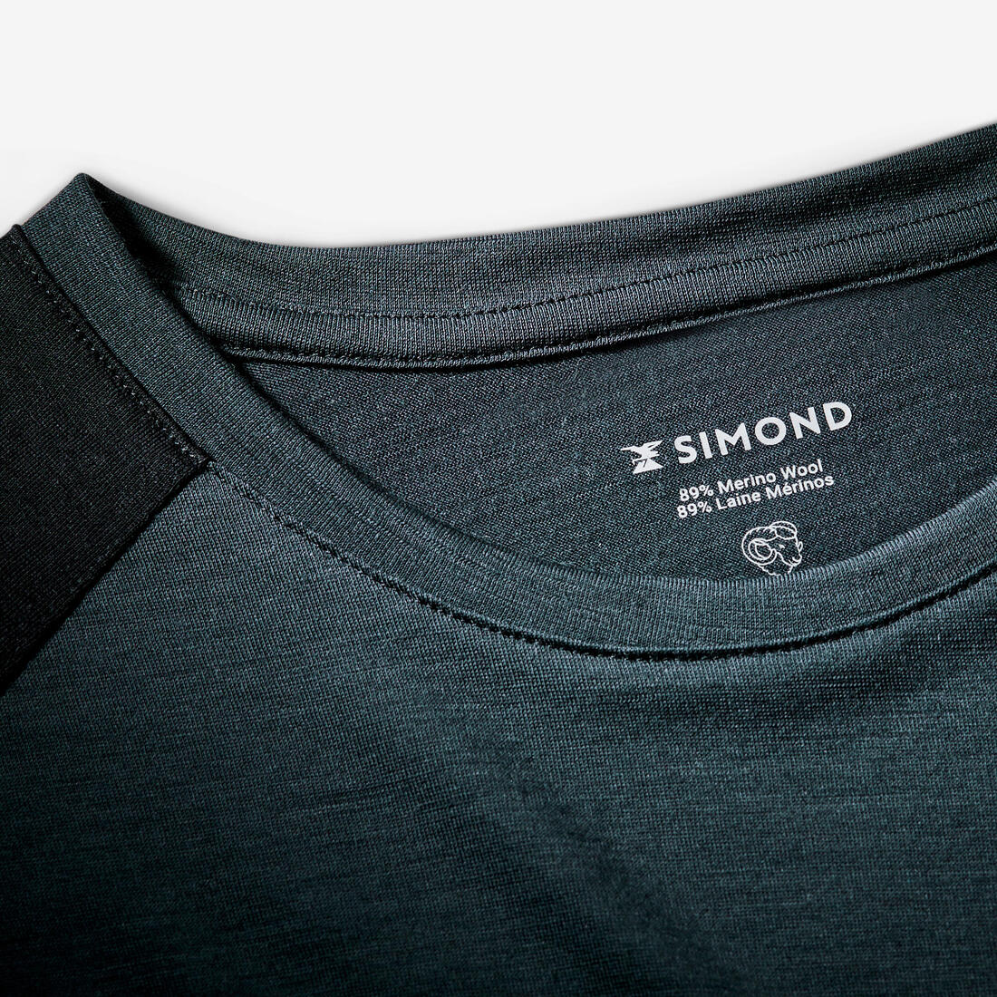 T-shirt manches courtes en laine mérinos homme, Merino Resist