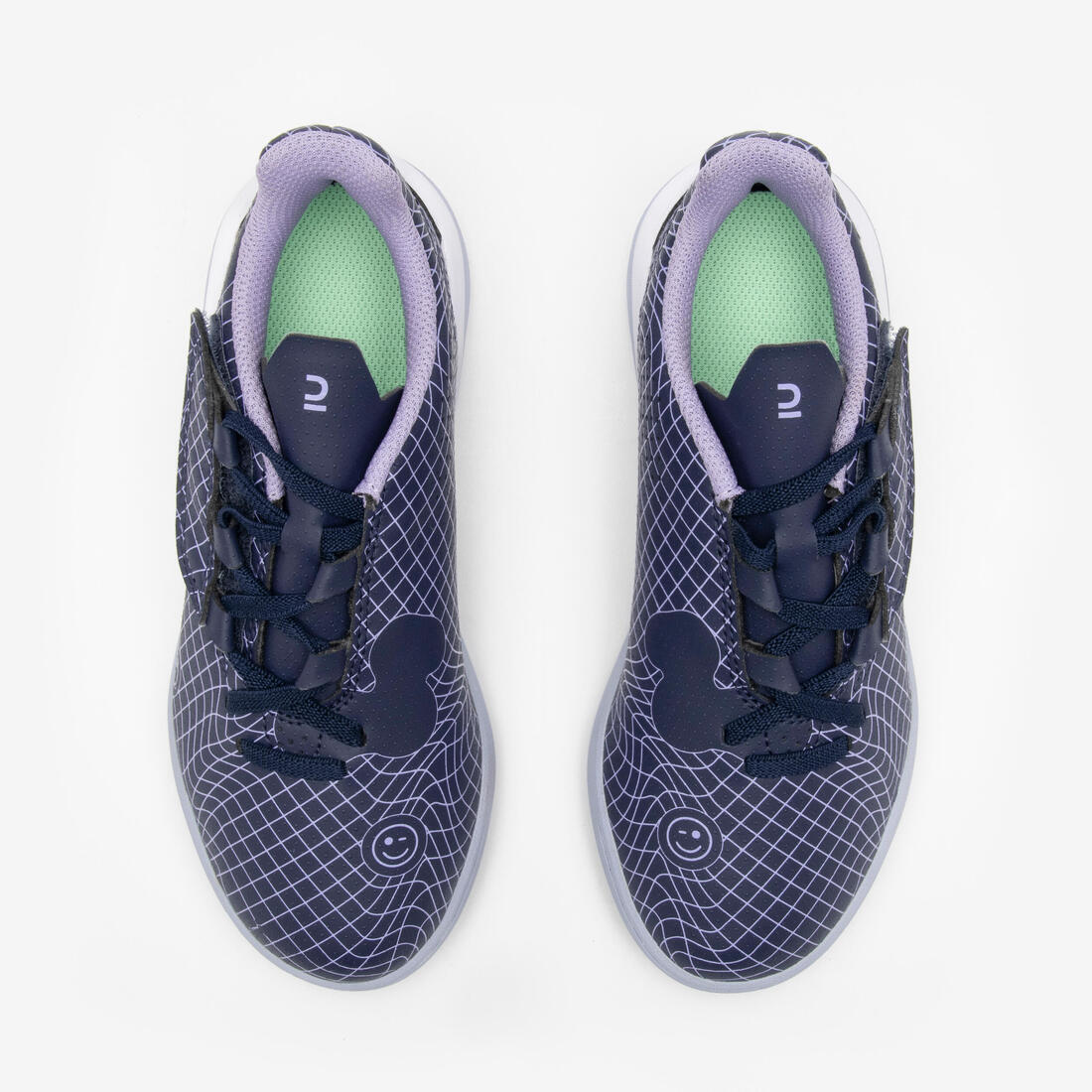 CHAUSSURES DE FOOTBALL ENFANT A SCRATCH VIRALTO I  EASY TURF TF NEBULA