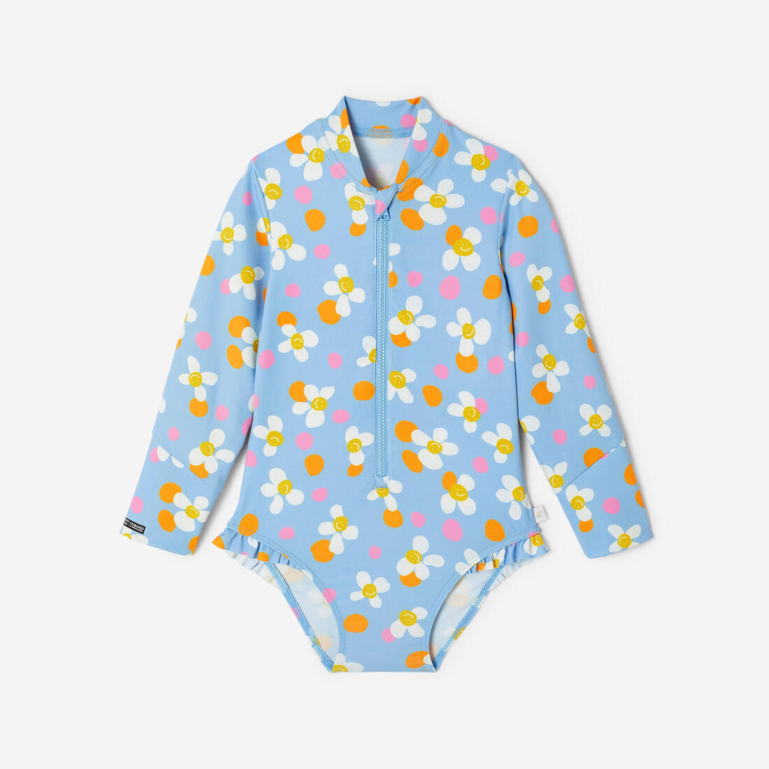Maillot de bain 1 pièce anti UV manches longues Bébé / Fille - Izia shell