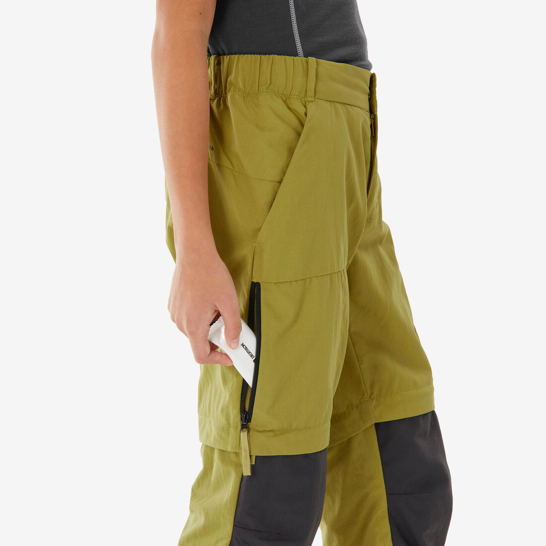 Pantalon modulable de randonnée enfant 7-15 ans, MH500