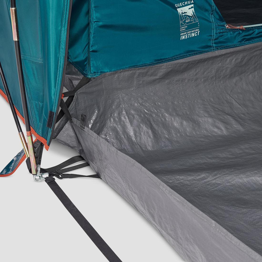 Tente de camping 4 places 2 chambres, Arpenaz 4.2