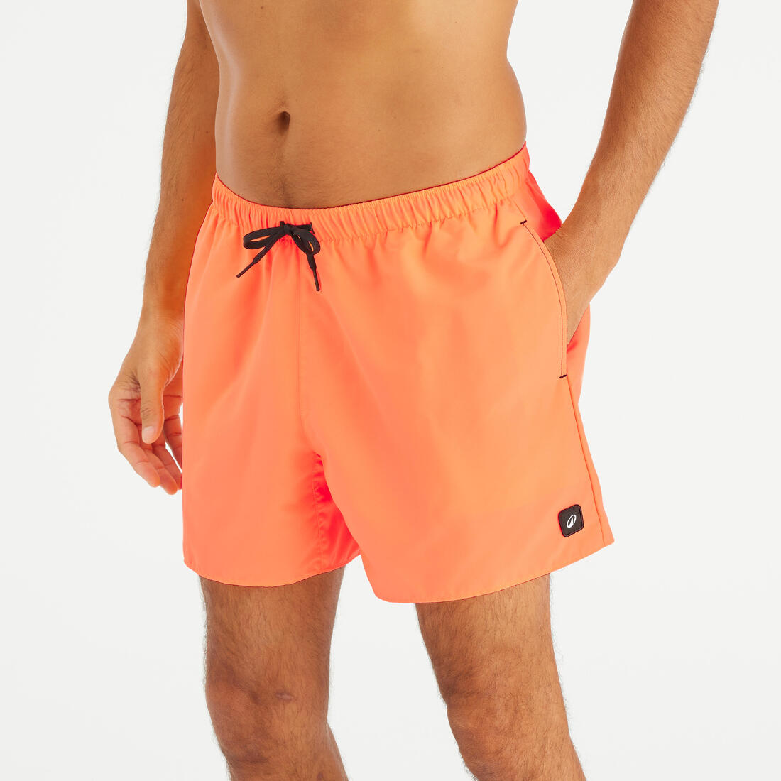 Boardshort surf 100 Court 15" Homme - Hendaia pockets Khaki