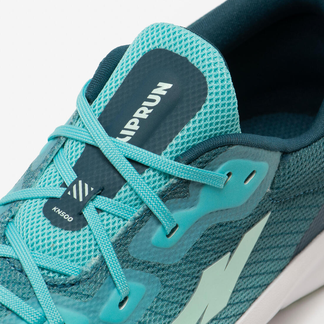 Chaussures de running drop 0 Enfant - KIPRUN KN500 vertes jaunes noires