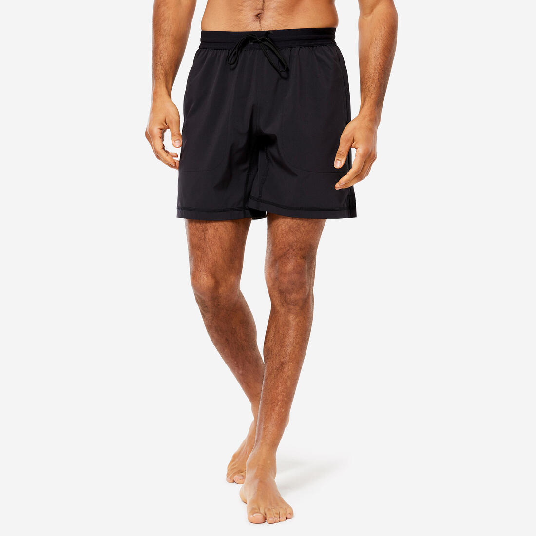 SHORT HOMME HOT YOGA ULTRA LEGER AVEC SLIP INTEGRE SIENNE