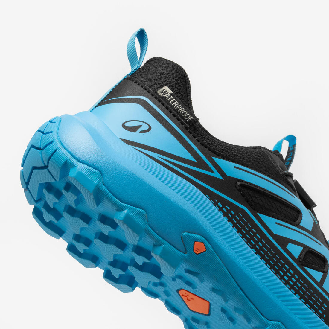 Chaussures de randonnée imperméables enfant du 35 au 38, Crossrock lacets