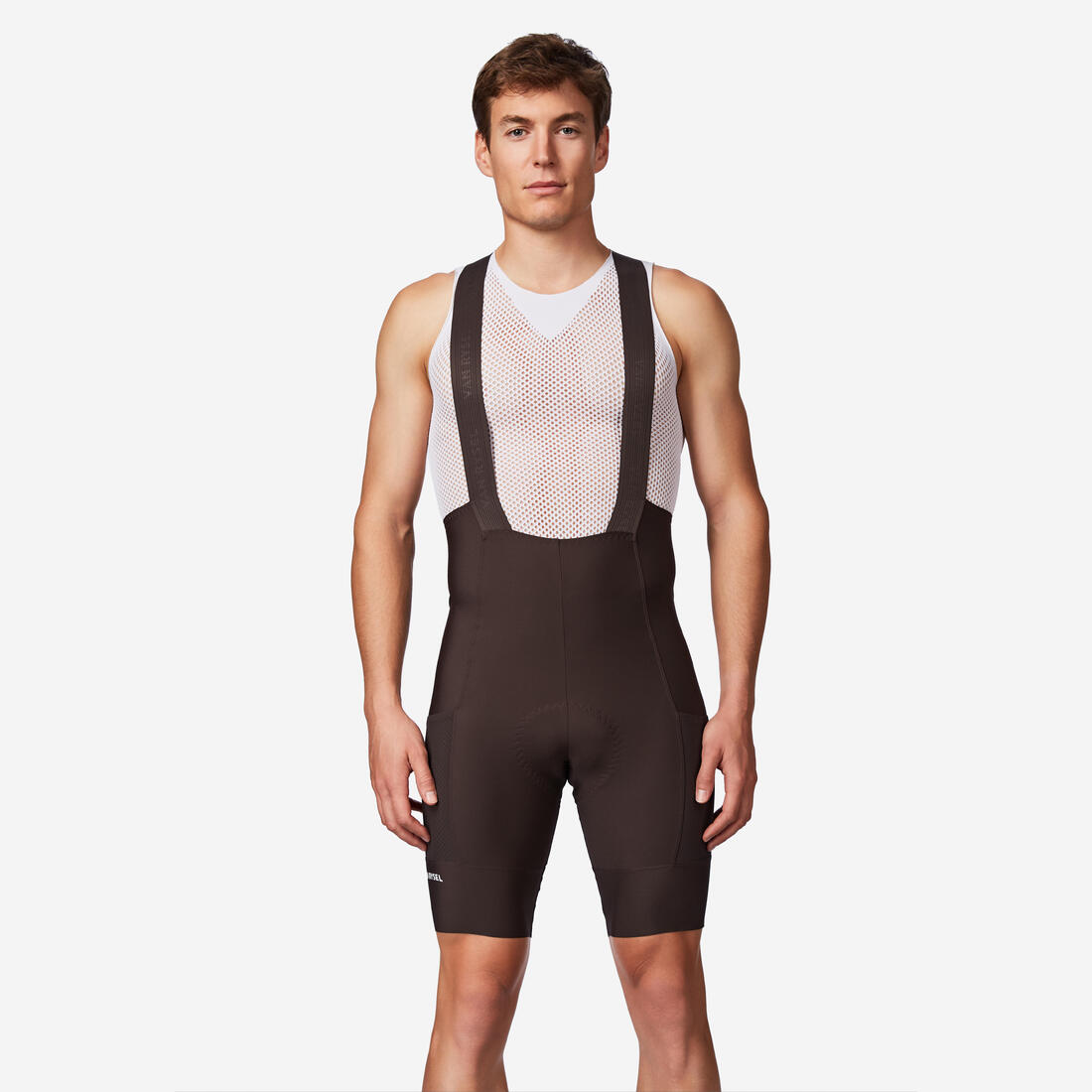 Cuissard court de vélo de route endurance homme, EDR