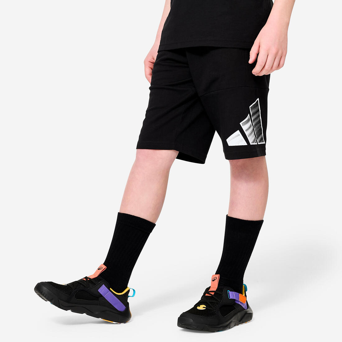 Short polyester en coton