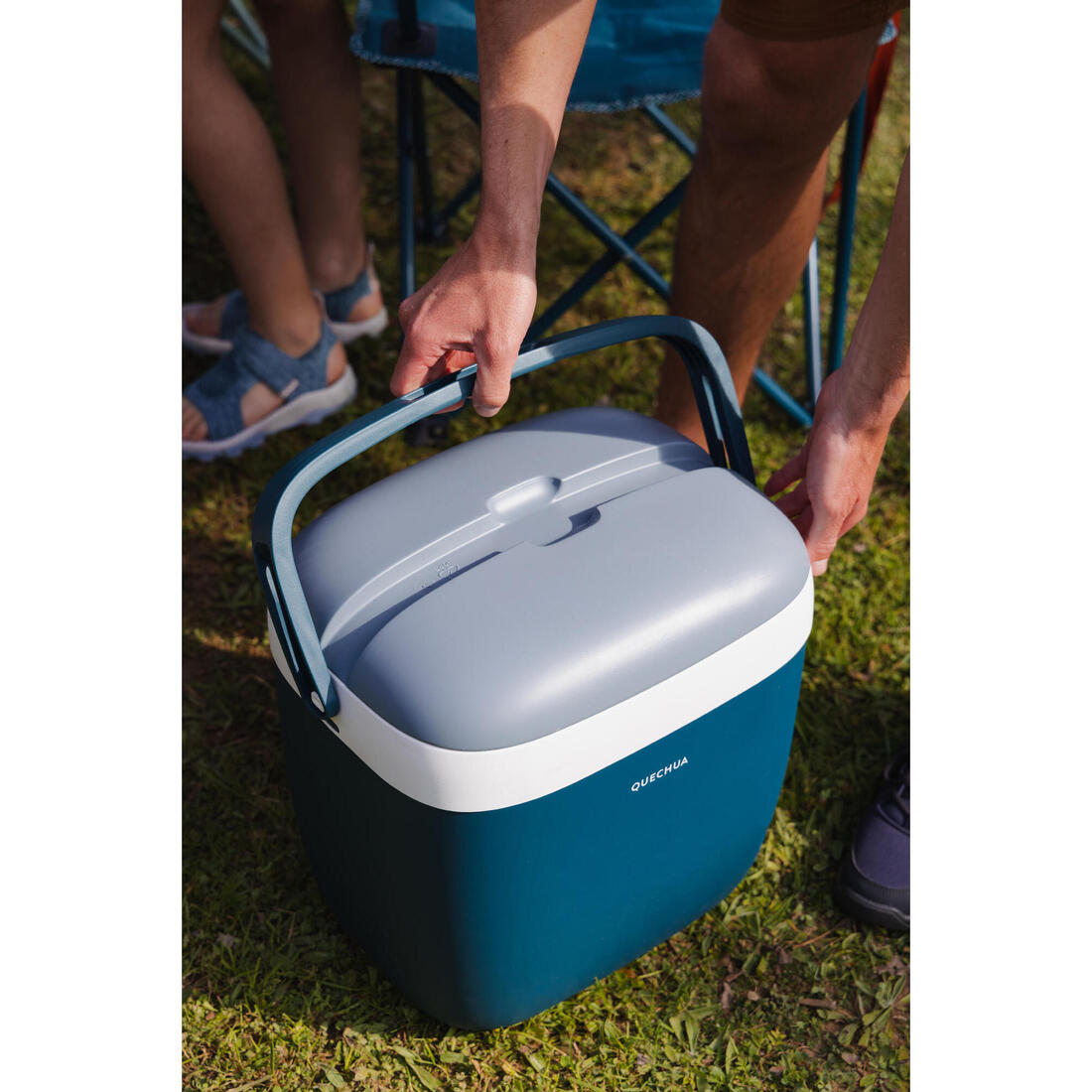 Glaciere rigide de camping  - 22 litres  - conservation au frais 5 heures