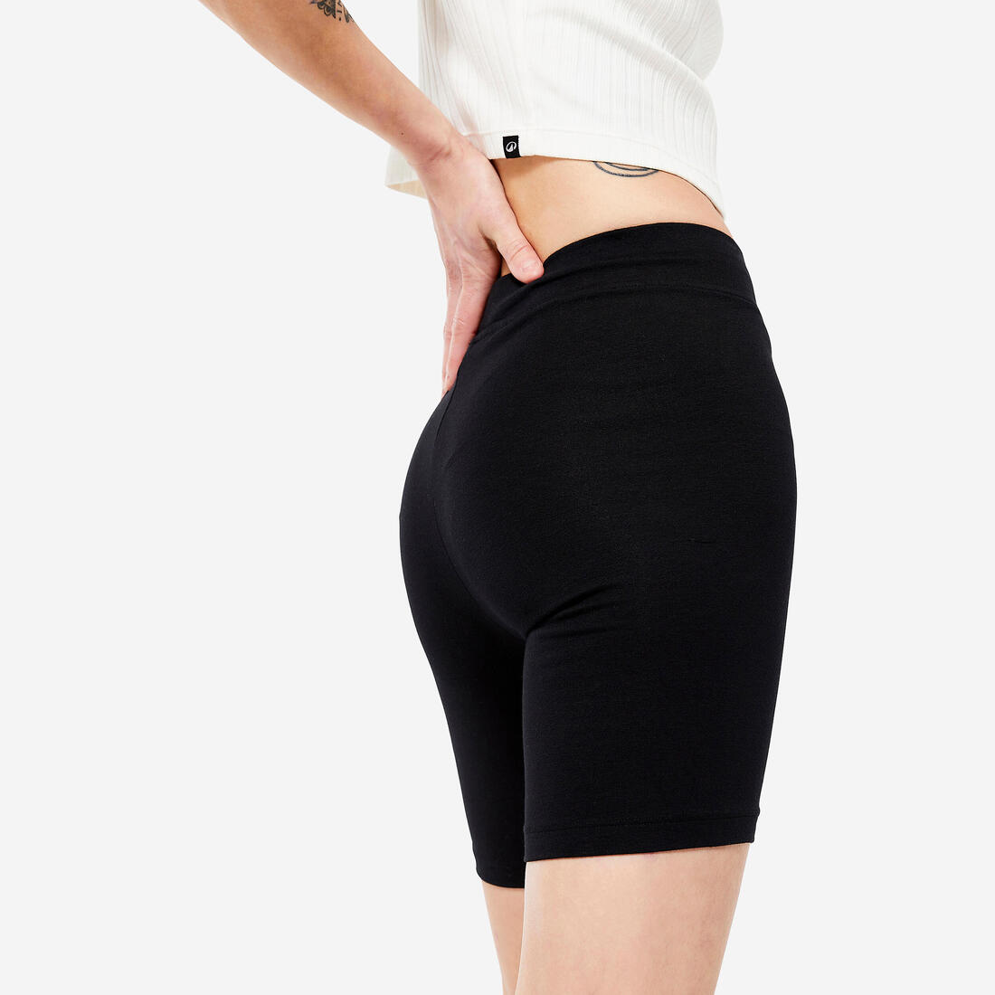 Short cycliste de fitness femme