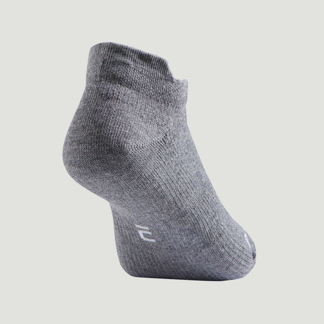 CHAUSSETTES TENNIS ENFANT BASSES ARTENGO RS 160 GRIS LOT DE 3