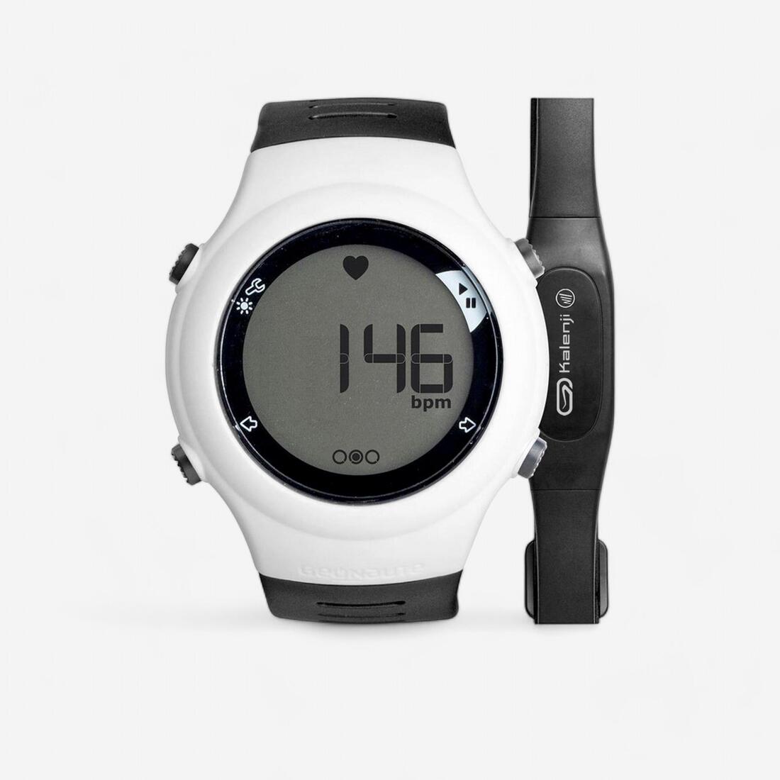 Montre cardiofréquencemètre de course à pied ONRHYTHM 110 noire